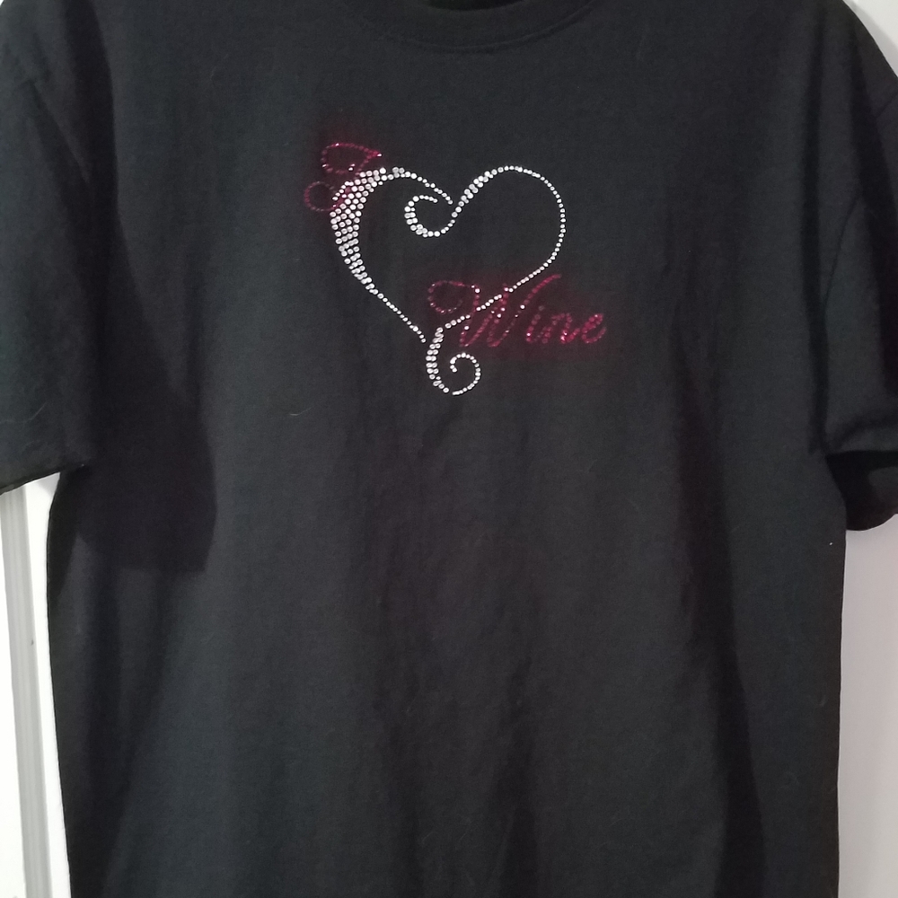 I LOVE WINE SHORT SLEEVE